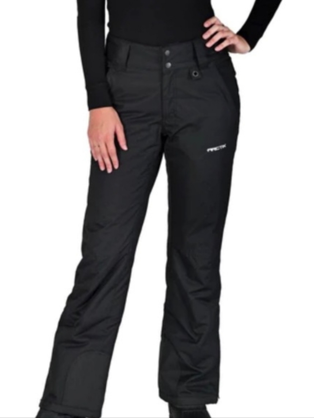 Arctix Women's Black Insulated Snow Sports Cargo Pants NWT Size M